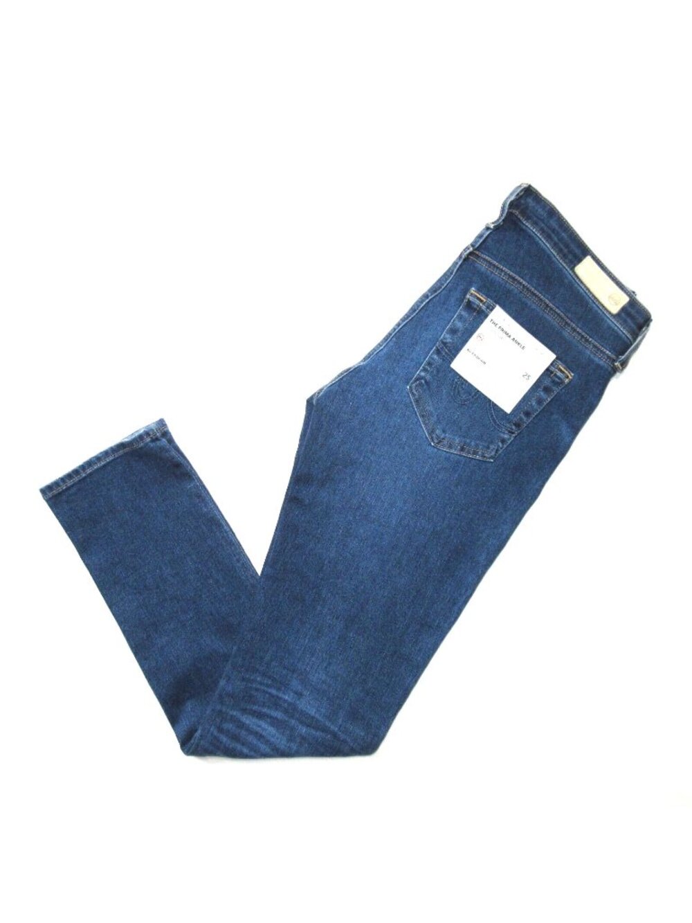 NWT Adriano Goldschmied AG Prima Ankle 8 Years Blue Portrait Cigarette Jeans 25